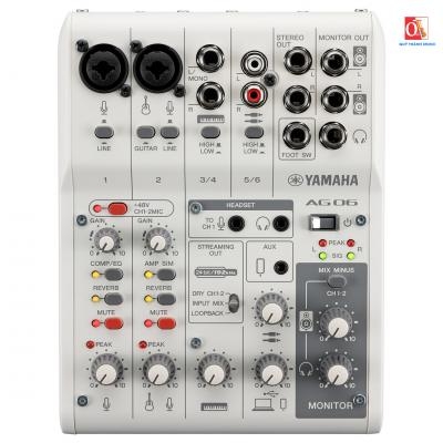 Mixer Livestream Yamaha AG06MK2 Mixer Livestream Yamaha AG06MK2